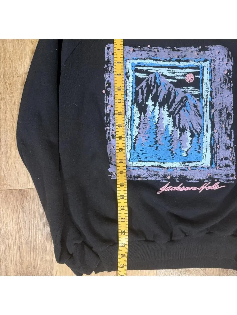 90s Jackson Hole, Wyoming Crewneck Sweatshirt Fits L